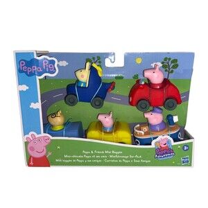 Peppa Pig & Friends Mini Buggies Vehicle Adventures Five Pack 3+ NEW